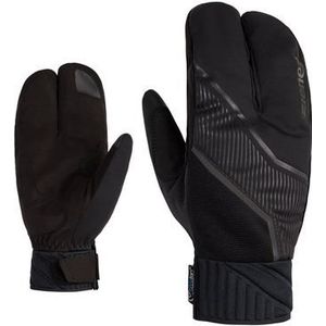 Ziener Uzomios langlauf/Nordic/Crosscountry-handschoenen voor heren, extra warm, wol, lobster, zwart, 6