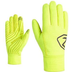 Ziener Iluso Touch Vrijetijds- / Functionele / Outdoor Handschoenen | Ademend, Touch, Pontetorto, Poison Yellow, 9