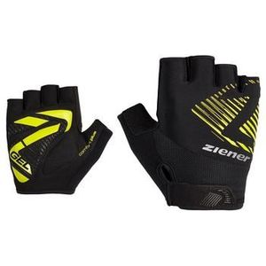 Ziener CURDT Fiets/mountainbike/fietshandschoenen voor volwassenen, korte vinger, ademend, dempend, lichtgroen, 9