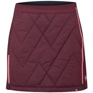 Ziener NIMA Thermo-/outdoor-/Primaloft-rok voor dames, winter, skitour, fluwelen rood, maat 34