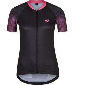 Ziener NAIALA Fietshirt Dames Zwart