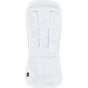 Cybex Platinum zomerzitkussen, Voor alle Cybex kinderwagens en buggy's, gemaakt van zacht bamboe-cellulose, wit