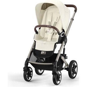 Cybex Talos S Lux Kinderwagen - Taupe Frame - Seashell Beige