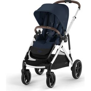 Cybex Gazelle S - Kinderwagen - Ocean Blue - Silver Frame