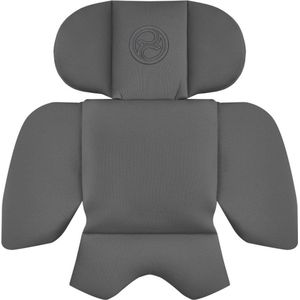CYBEX Gold Verloopkussen voor pasgeborenen, voor autostoelen uit de serie Sirona S2 en Sirona SX2, Lava Grey