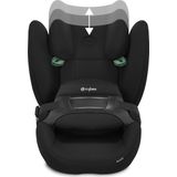 Cybex pallas B i-fix - autostoel 76cm - 150cm (groep 1-2-3) - isize - Volcano Black