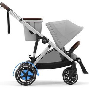 Kinderwagen Cybex Egazelle S Slv Stone Grey | Mid Grey