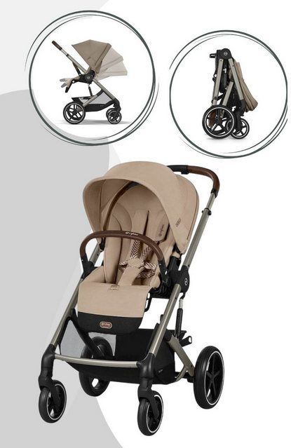 Cybex GOLD Kinderwagen Balios S Lux Taupe Almond Beige