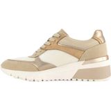 ESPRIT Sneakers met Sleehak Beige/Wit