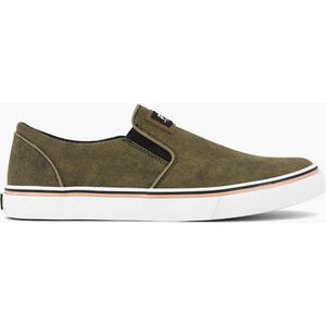 fila Groene canvas instapper - Maat 40