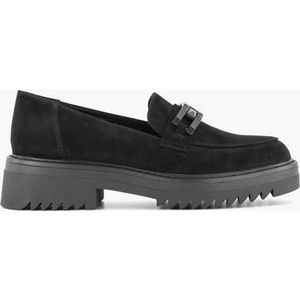 oxmox Zwarte chuny loafer sierketting - Maat 38