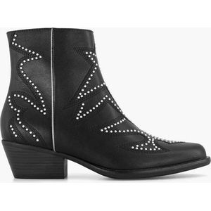 Oxmox Cowboylaarzen met Studs Zwart