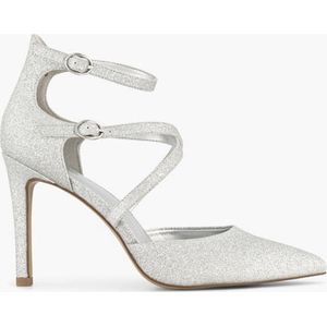 Graceland pumps met glitters zilver