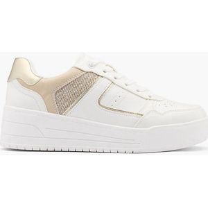 Graceland Sneakers Wit Goud