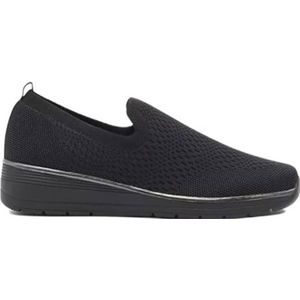 Easy Street - Instappers - Zwart - Sleehak 4,2 cm