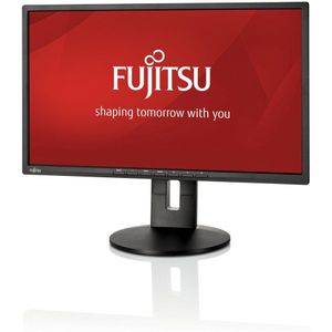 Fujitsu DISPLAY B22-8 TS Pro, 21,5 inch FHD-resolutie, met hoge pixeldichtheid DisplayP (1920 x 1080 Pixels, 21.50""), Monitor, Zwart