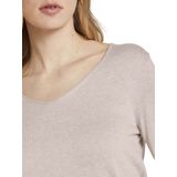 BE PART - Eenvoudige Trui - Katoen - V-hals - Regular Fit