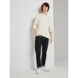 TOM TAILOR - 26122 - Gestructureerde Trui - Oat Milk Melange - Regular Fit