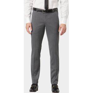 Meyer - Pantalon - Grijs - Wollen - Moderne Fit