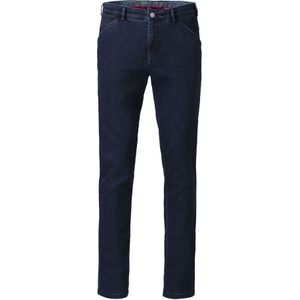 Meyer jeans Chicago effen blauw katoen normale fit