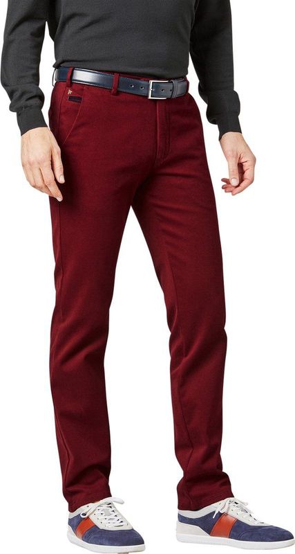 Meyer katoenen broek bordeaux