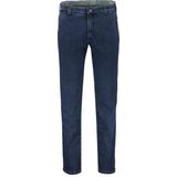 MEYER - Bonn 2-4543 - Denim Chino - Marine Blauw - 98% Katoen, 2% Elastaan, 10 oz, 2-Weg Stretch