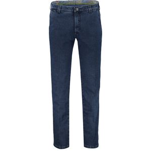 MEYER - Bonn 2-4543 - Denim Chino - Marine Blauw - 98% Katoen, 2% Elastaan, 10 oz, 2-Weg Stretch