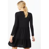 Hailys gebreide jurk alva Zwart-Xs