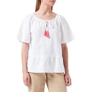 Blue Seven Damesblouse, Orig Wit