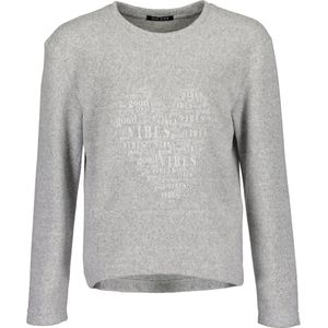 Blue Seven - Meisjes shirt Grey melee - Maat 140