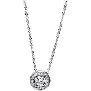 Luna Creation - Halsketting - Dames - Witgoud 18K DiamantDiamant - 0.22 ct - 4F182W8-1