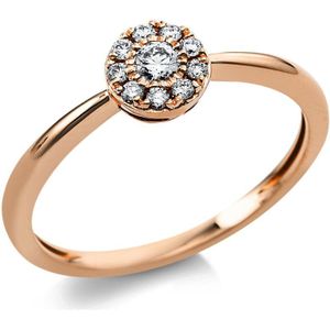 Luna Creation - Ring - Dames - Roodgoud 18K - Diamant - 0.17 ct - 1V451R854-1-54