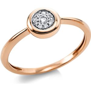 Luna Creation - Ring - Dames - 18K Roodgoud - Diamant - 0.08 ct - 1V458R854-1-54