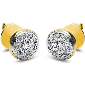 Luna Creation - Oorbellen - Dames - 14K Geelgoud DiamantDiamant - 0.38 ct - 2J461GW4-1