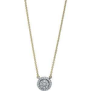 Luna Creation - Halsketting - Dames - 18K Geelgoud DiamantDiamant 0.25 ct - 4F790GW8-1