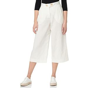 rich&royal Culotte broek voor dames, Wit (Pearl White 113), 40