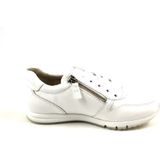 Gabor Comfort Sneaker - Wit Gladleer