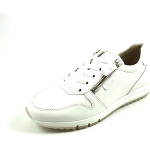Gabor Comfort Sneaker - Wit Gladleer