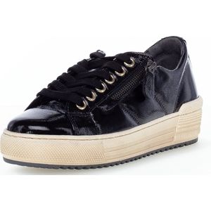 Gabor 76.538.97 - dames sneaker - zwart - maat 37.5 (EU) 4.5 (UK)