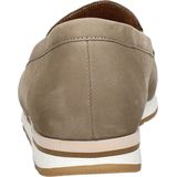Instappers kalfsnubuckleer Van Gabor Comfort beige