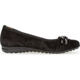 Gabor - Veter Ballerina - Zwart - Suède