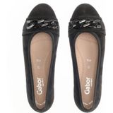 Gabor - Veter Ballerina - Zwart - Suède