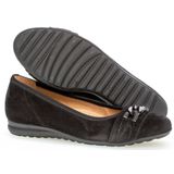 Gabor - Veter Ballerina - Zwart - Suède