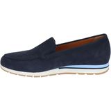 Instappers kalfsnubuckleer Van Gabor Comfort blauw
