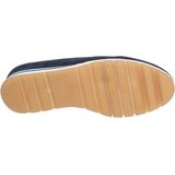 Instappers kalfsnubuckleer Van Gabor Comfort blauw