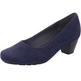 Pumps - Nachtblauw - Trechterhak - Breedte G - Hakhoogte 4,5 cm