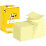 Post-It R330Y Z-Notes 76 x 76 mm, geel, 12 stuks