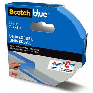 Scotch Multi-Surface Afplaktape Blauw 24 mm (B) x 41 m (L)