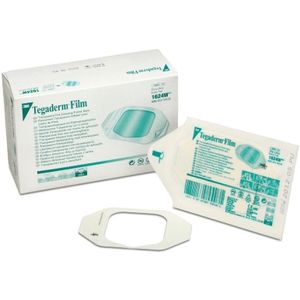 Tegaderm - 1624W - Transparant Film Verband - 6 x 7 cm - 100 Stuks