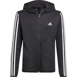 adidas - D2M 3-Bandes - Kinder Sweatshirt - Met Capuchon - Ritssluiting